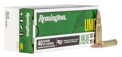 Remington Ammunition 23971 UMC Value Pack 308 Win 150 gr Full Metal Jacket 40 Per Box/ 10 Cs